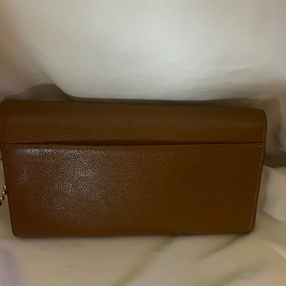 Coach Brown Leather Wallet with matching ID/Picture Holder - Picture 5 of 13
